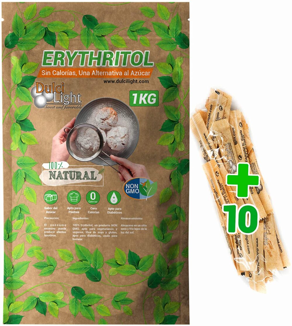 Eritritol 1Kg 100% Natural