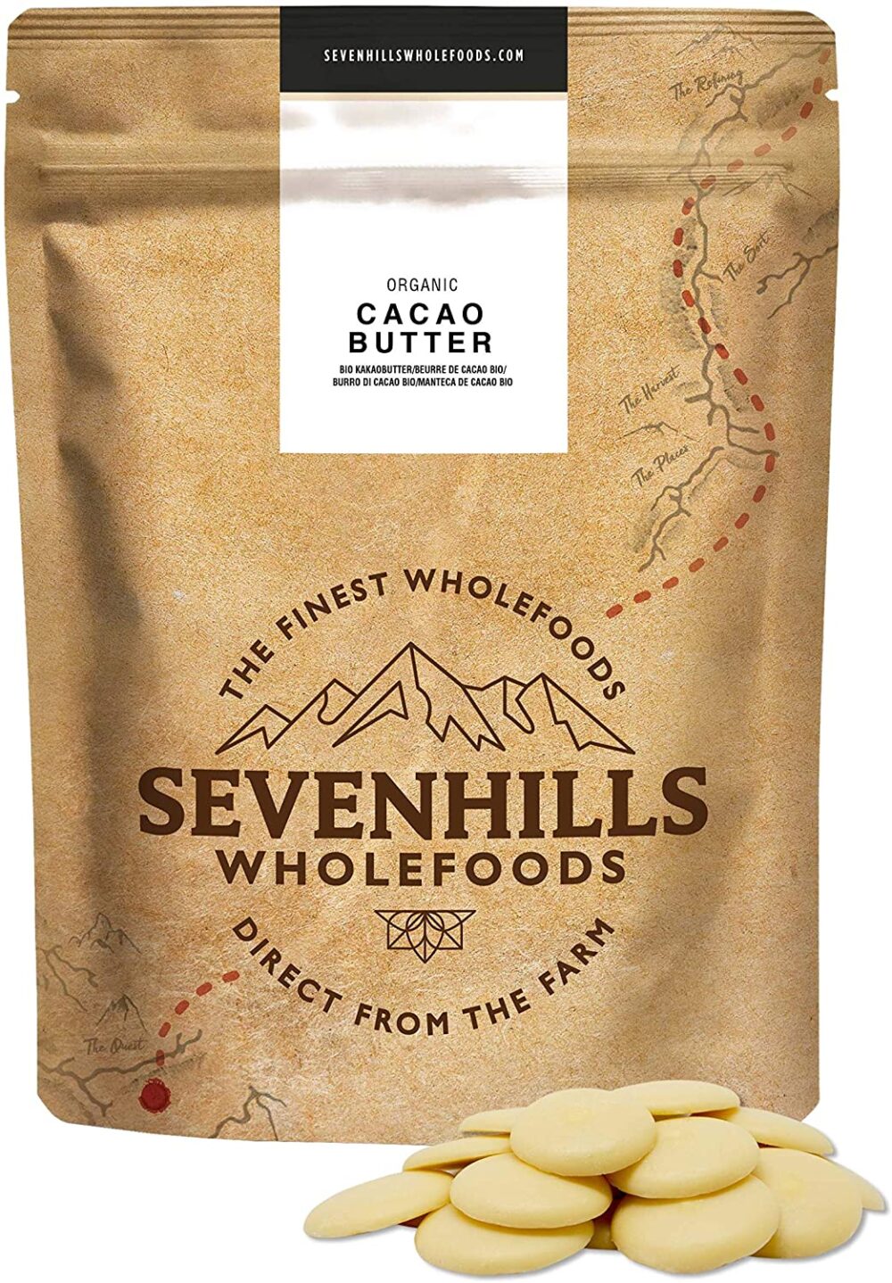 Manteca de cacao ecológica 500gr