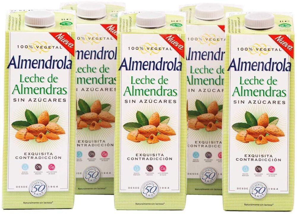 Bebida de almendra sin azúcar 6x1L