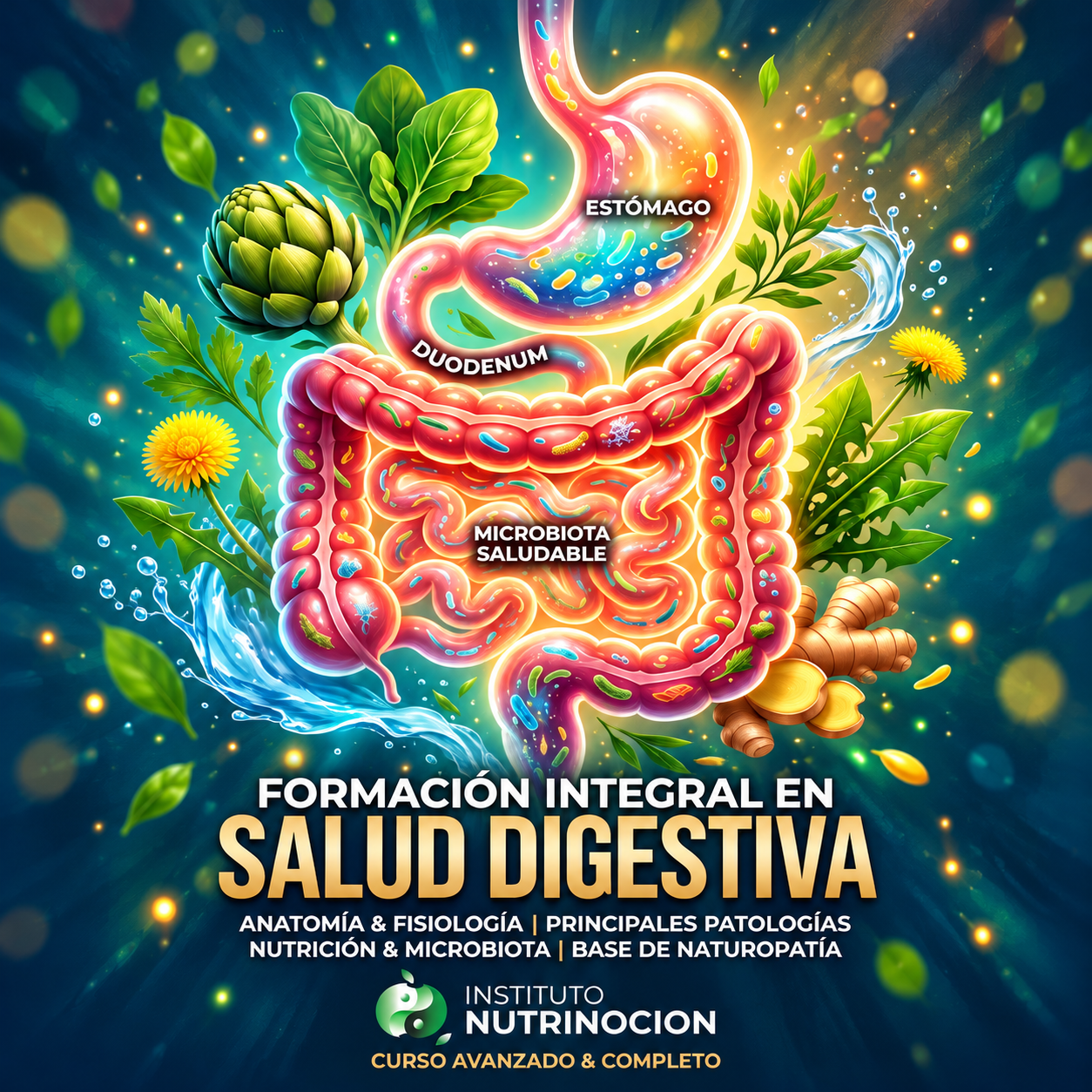 Portada de la Formación Integral en Salud Digestiva
